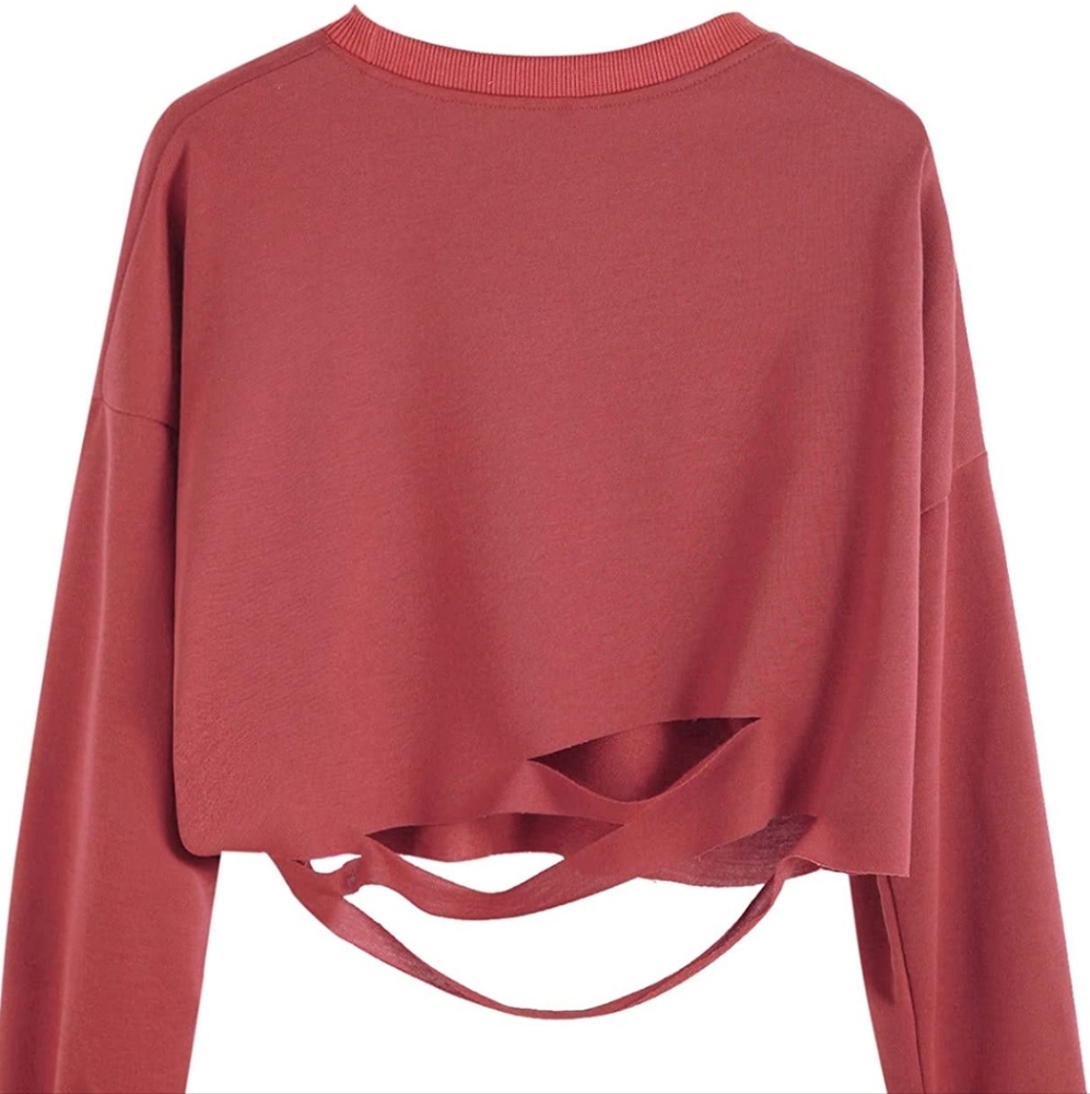 Crop sweatshirt